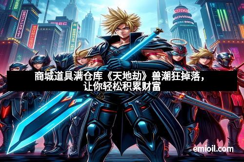 商城道具满仓库《天地劫》兽潮狂掉落，让你轻松积累财富